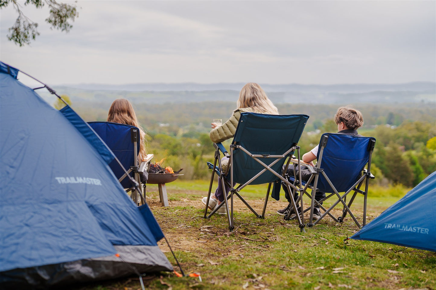 Hurst Camping Chair - Maritime Blue